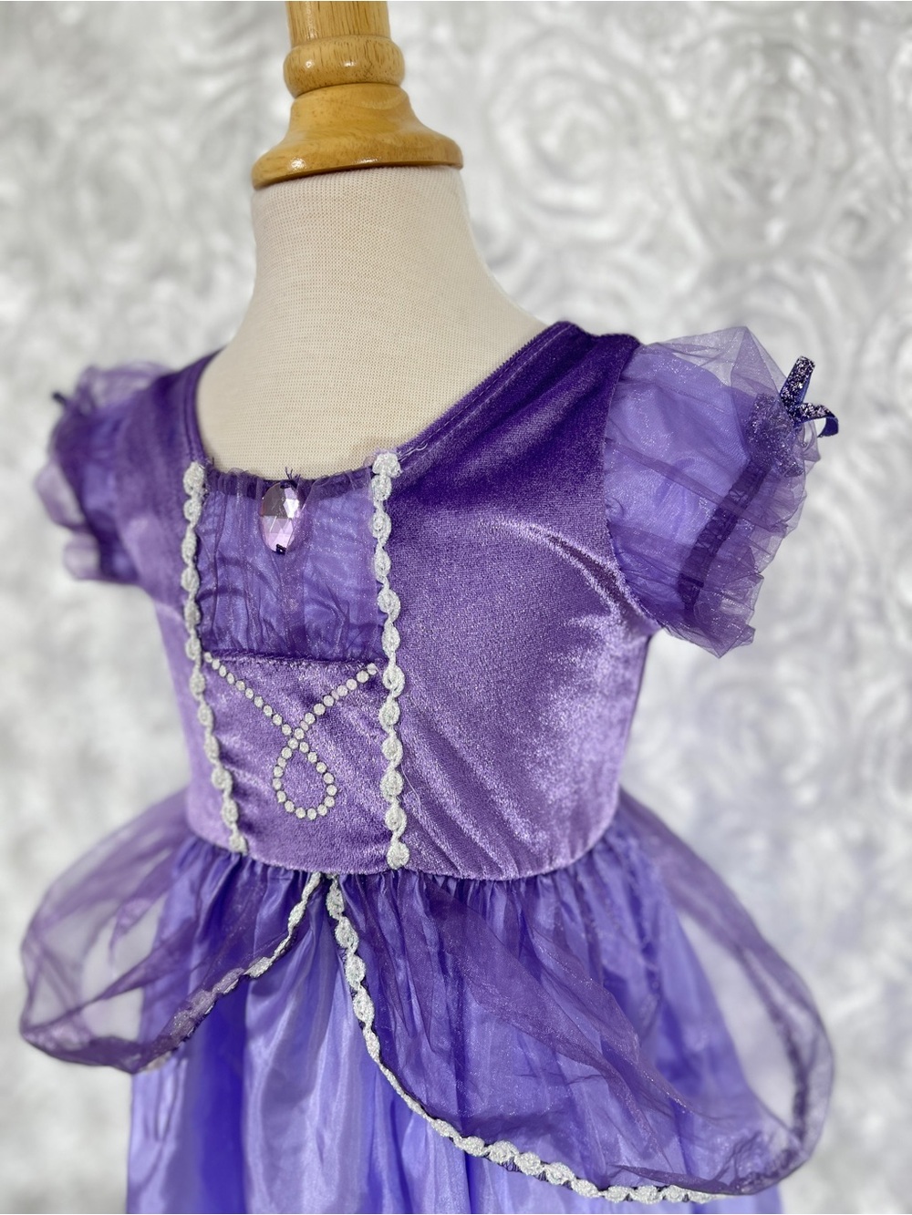 Sofia the First Purple Princess Costume Dress by Little Adventures - Picture 2 of 5